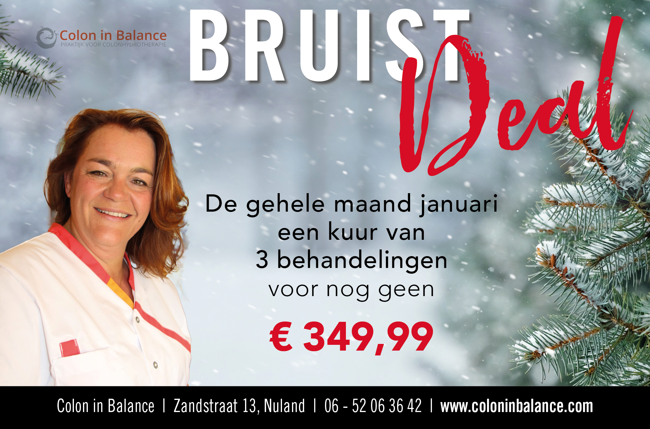 Kuur van 3 behandelingen voor nog geen € 349,99