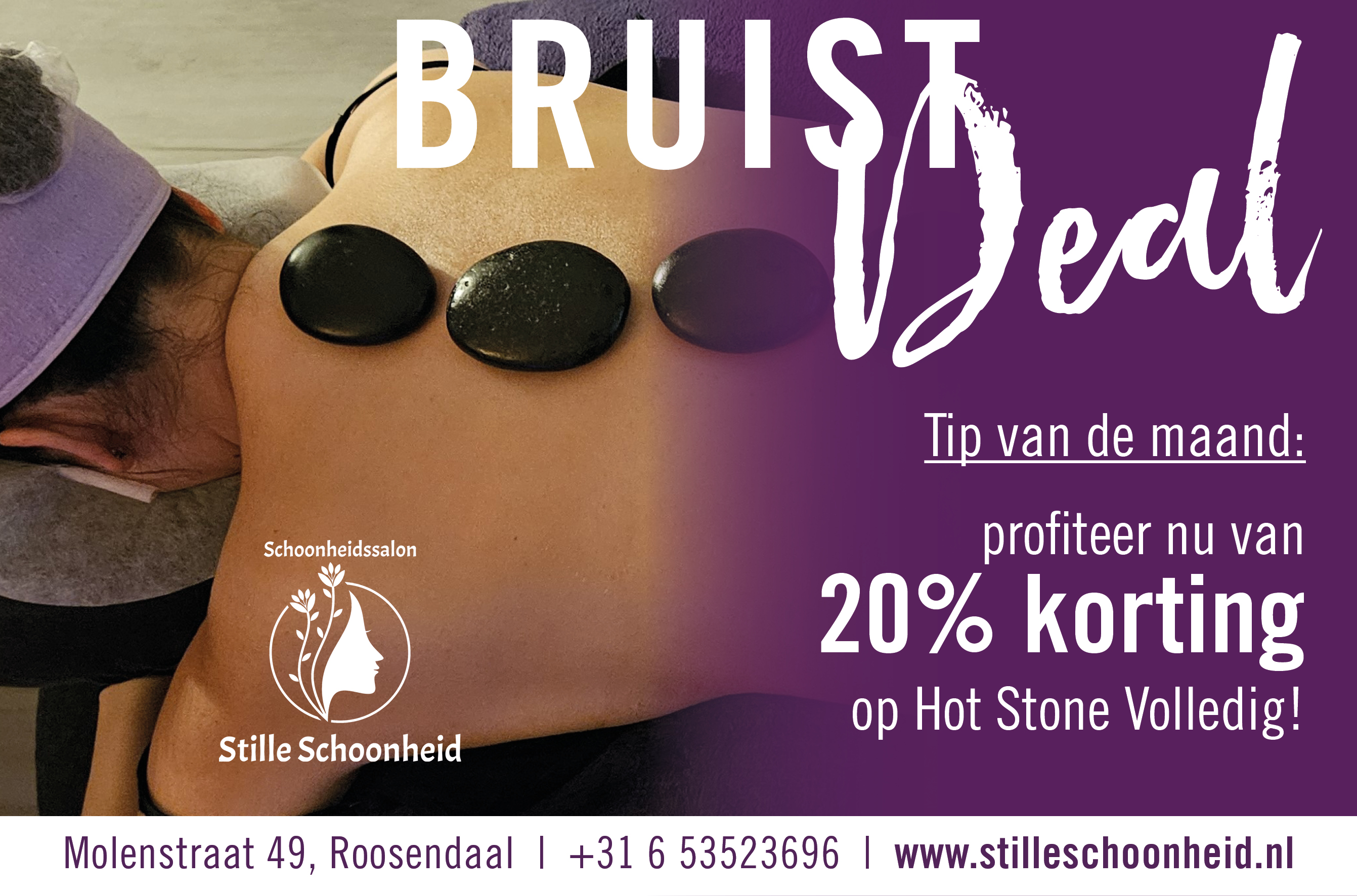 Tip van de maand: profiteer nu van 20% korting op Hot Stone Volledig!